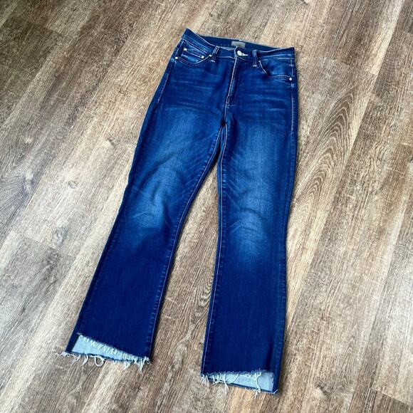 Mother the insider crop step fray jeans - Picture 2 of 6